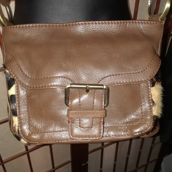 Ri2k Leather Crossbody Handbag - Picture 2 of 4